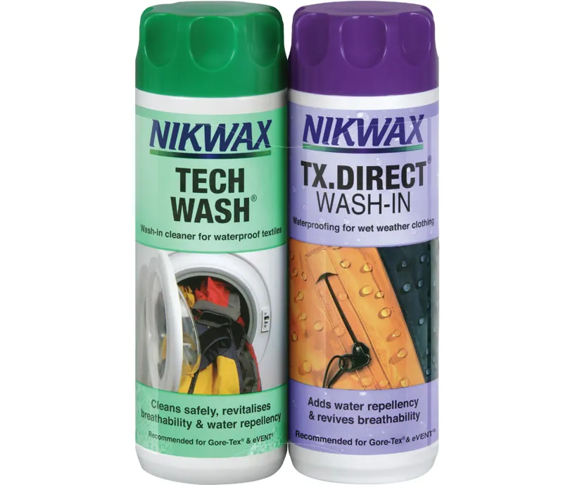 Nikwax Tech Wash / TX.Direct Wash In Twin Pack